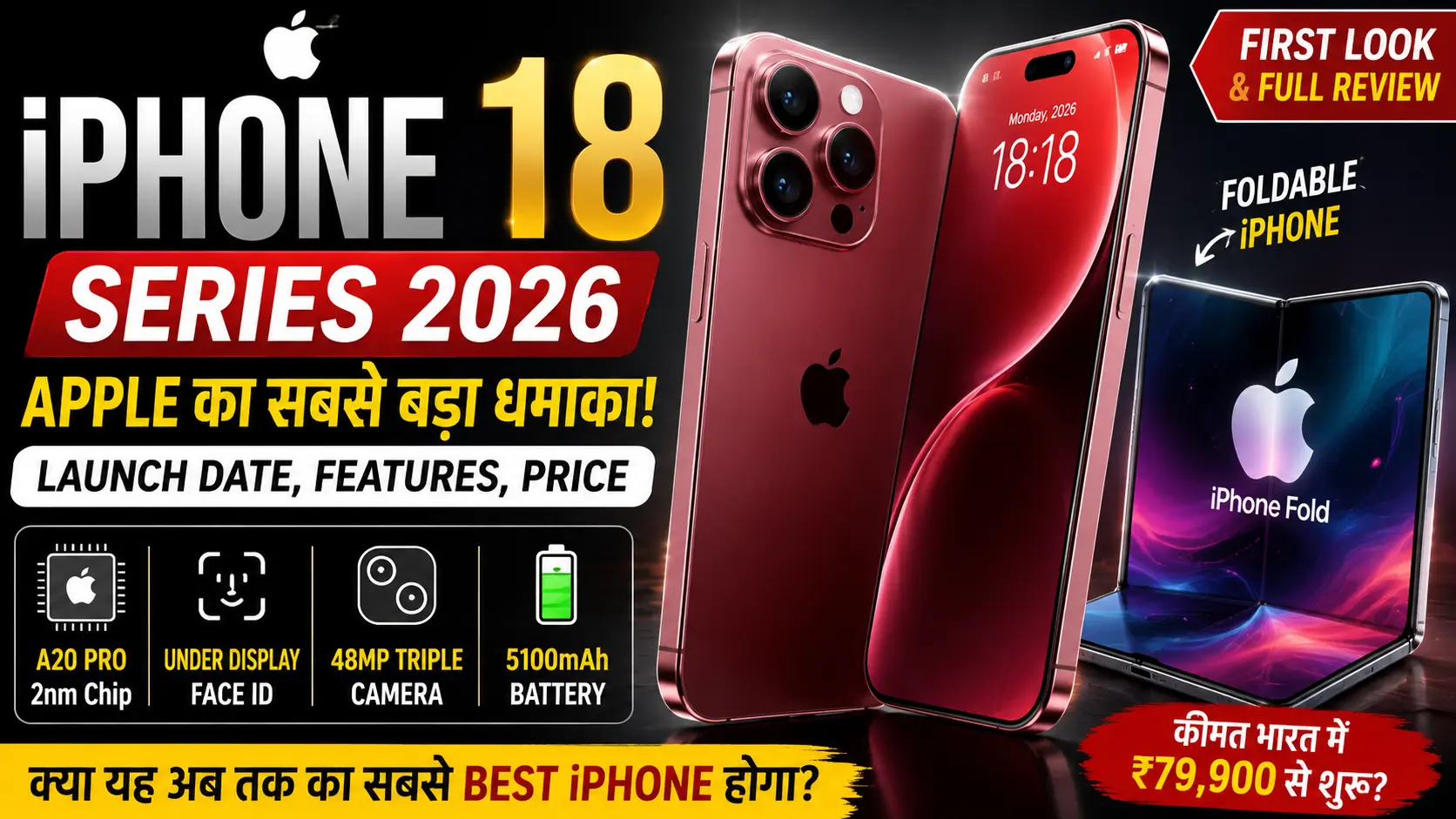iPhone 18 series
